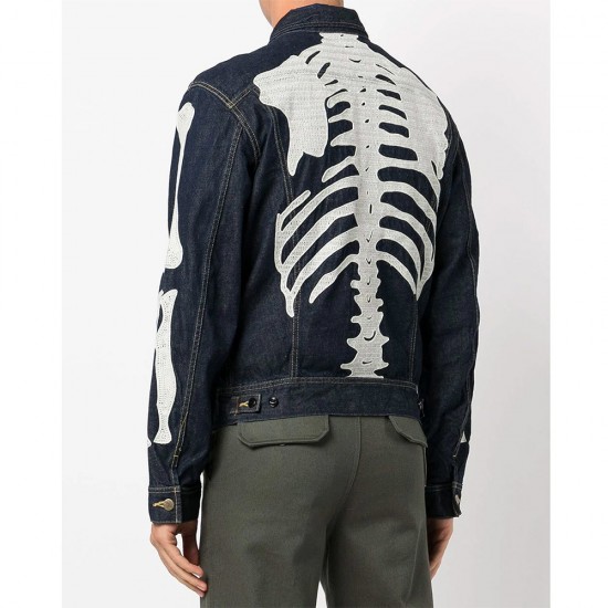 KAPITAL DENIM Jacketスケルトンデザイン デニムジャケット Denim Skeleton Kapital Jacket